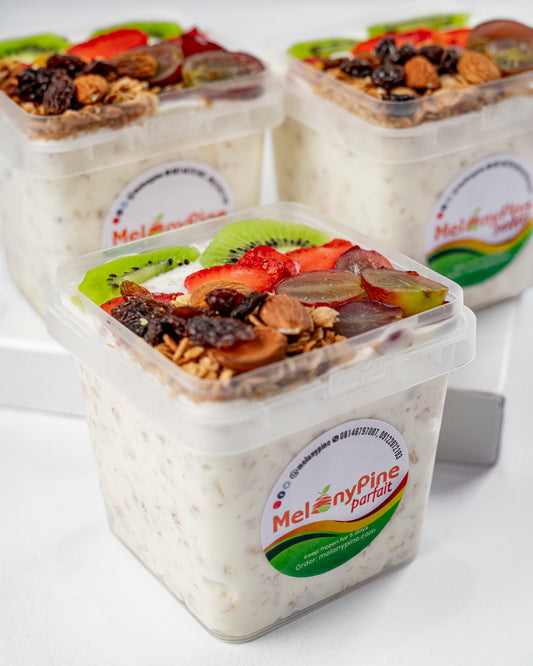 3 Bowls Of 500ml Exotic Berry Parfait