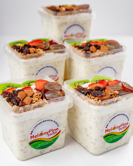 5 Bowls Of 500ml Exotic Berry Parfait