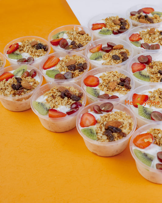 10 Bowls Of 150ml Exotic Berry Parfait