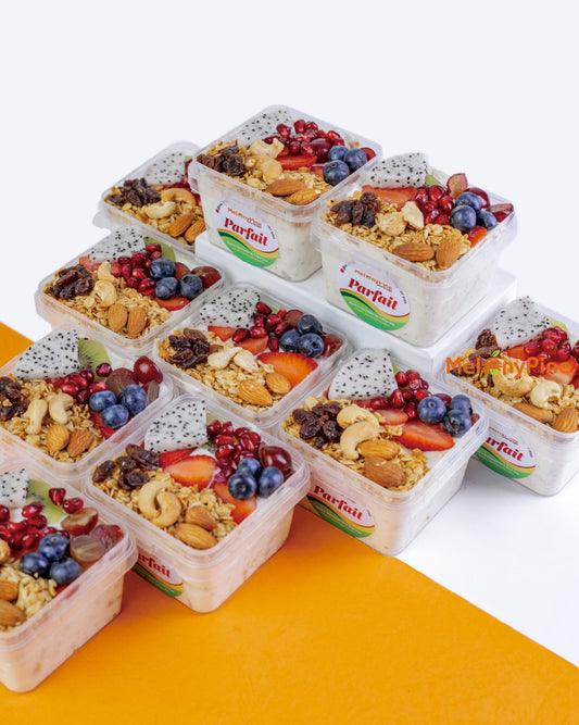 10 Bowls Of 330ml Tropical Deluxe Parfait