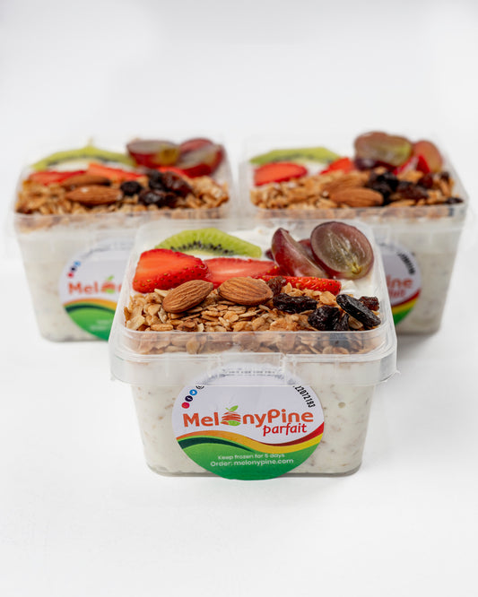 3 Bowls Of 330ml Exotic Berry Parfait