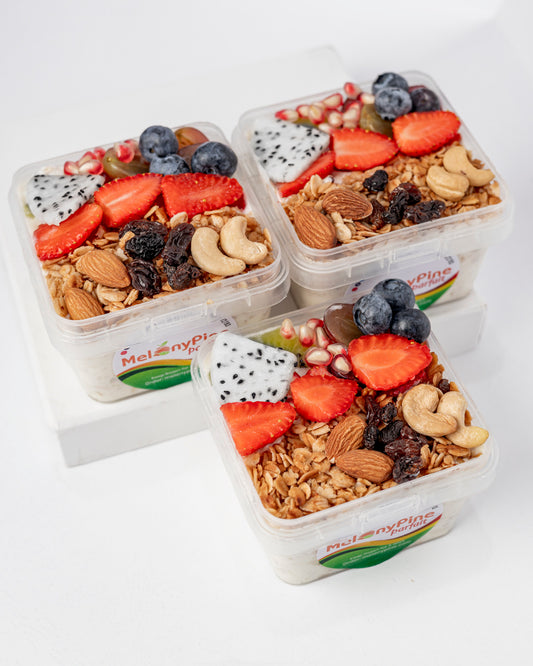 3 Bowls Of 330ml Tropical Deluxe Parfait