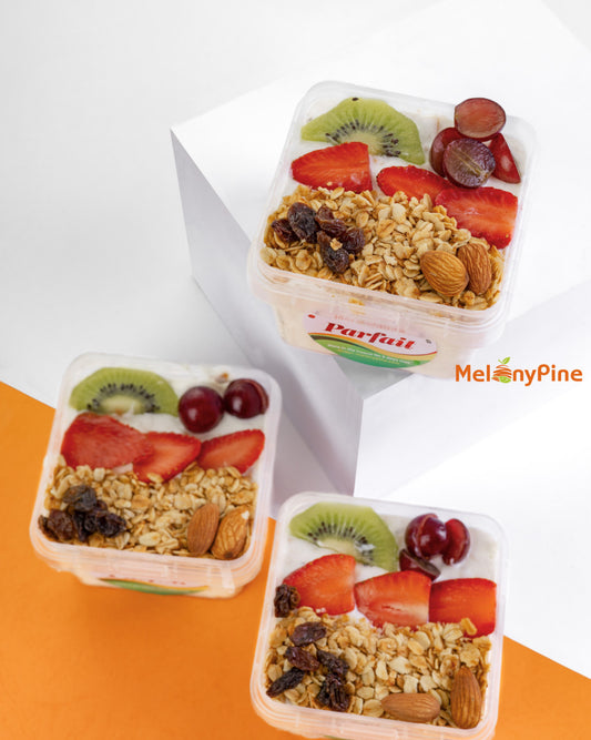 3 Bowls Of 330ml Exotic Berry Parfait