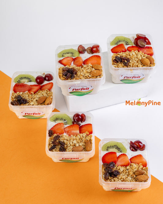 5 Bowls Of 330ml Exotic Berry Parfait